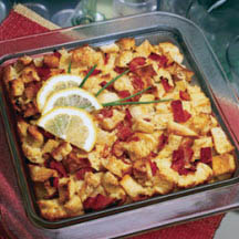 Eggs Benedict Strata