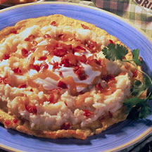 Heart-Healthy Mashed Idaho&reg; Potato Omelet