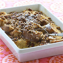 Overnight Whole-Wheat French Toast with Praline Topping