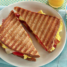 View the recipe Scrambled Eggs, Bacon and Tomato Panini. Scrambled Eggs, Bacon and Tomato Panini