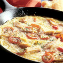 Smoked Mackerel Frittata