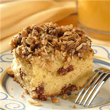 View the recipe for Chocolate Cherry Studded Streusel Cake. Chocolate Cherry Studded Streusel Cake