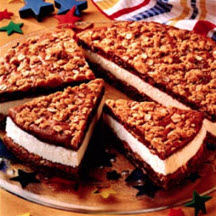 View the recipe for Colossal Brownie Ice Cream Sandwich Cake. Colossal Brownie Ice Cream Sandwich Cake