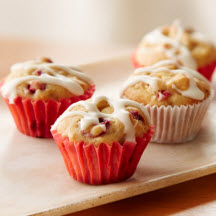 Glazed Cranberry Mini-Cakes