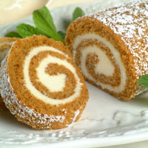View the recipe for Pumpkin Cake Roll with Cream Cheese Filling. Pumpkin Cake Roll with Cream Cheese Filling
