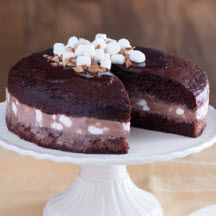 Rocky Road Ice Cream Cake