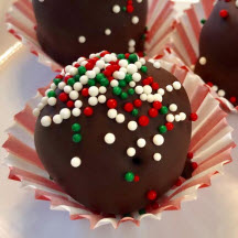 Chocolate Crisp Peanut Butter Balls.