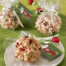 View the recipe Cranberry Popcorn Balls. Cranberry Popcorn Balls