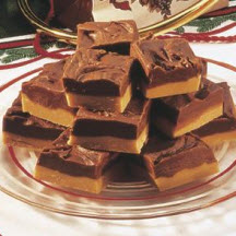 Creamy Double Decker Fudge