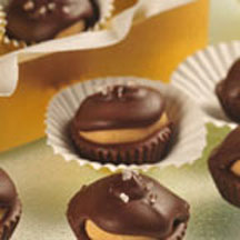 Dark Chocolate Peanut Butter Candies