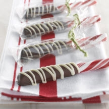 View the recipe for Dipped Peppermint Sticks. Dipped Peppermint Sticks