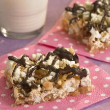English Toffee Popcorn Bars