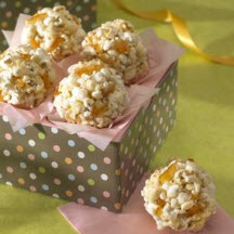 Orange Popcorn Balls