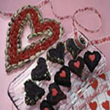 Truffle Pistachio Hearts
