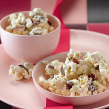 View the recipe for White Chocolate Popcorn Crunch. White Chocolate Popcorn Crunch