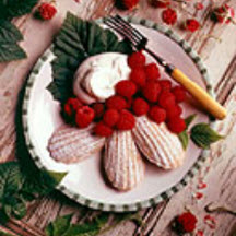 Almond Rice Madeleines