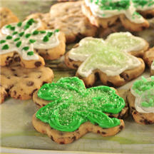 Chocolate Chip Shamrocks