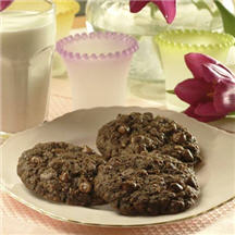 Double Chocolate Oatmeal Cookies