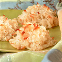 Coconut Orange Macaroons