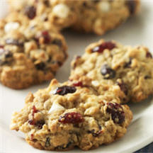 Oatmeal Cranberry White Chocolate Chunk Cookies