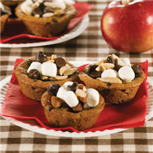 View the recipe for Rocky Road Cookie Cups. Rocky Road Cookie Cups