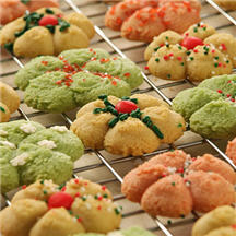 Sugar Spritz Cookies