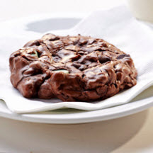 Triple Chocolate Molten Mint Cookies