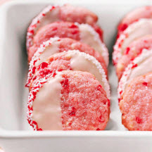 View the recipe for White-Chocolate Cherry Shortbread. White-Chocolate Cherry Shortbread