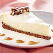 Salted Caramel-Kissed Cheesecake