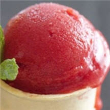 Strawberry Sorbet