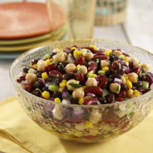 Bean Trio with Citrus Cumin Dressing