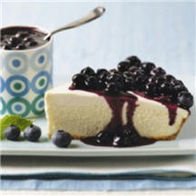 Blueberry Cheesecake for Carb Counters