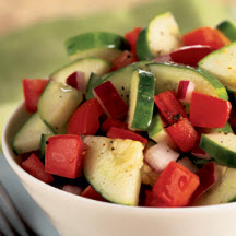 Cucumber Tomato Salad