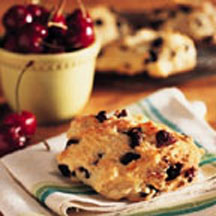 Dried Cherry and Almond Scones