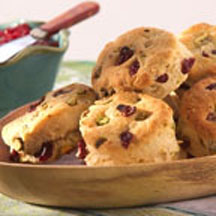 Pistachio Cranberry Scones