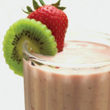 Strawberry Kiwi Smoothies