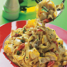 Carbonara Smoked Fish and Tagliatelle