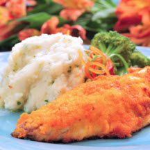 Cheddar Crusted Florida Mullet
