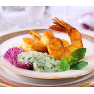 Curried Shrimp in Cucumber Sauce