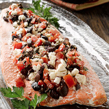 Great Grilled Alaska Salmon with Greek Seasoning