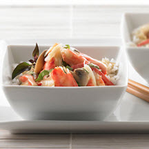 View recipe for King Crab Thai Curry with Coconut Jasmine Rice. King Crab Thai Curry with Coconut Jasmine Rice