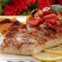 View recipe for Pan-Grilled Red Snapper with Avocado-Strawberry Salsa. Pan-Grilled Red Snapper with Avocado-Strawberry Salsa