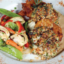 Peanut Crusted Grouper