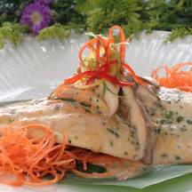 Pompano Portobello Mornay