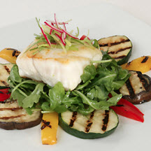 Seared Florida Grouper with Arugula