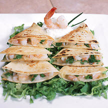 Shrimp Quesadillas