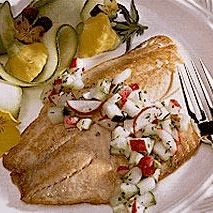 View recipe for Tilapia with Cucumber-Radish Relish. Tilapia with Cucumber-Radish Relish