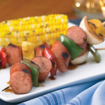 Bratwurst Kabobs