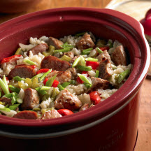 View the recipe Cajun Sausage Jambalaya. Cajun Sausage Jambalaya