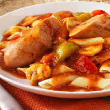 Everyday Turkey Sausage and Peppers